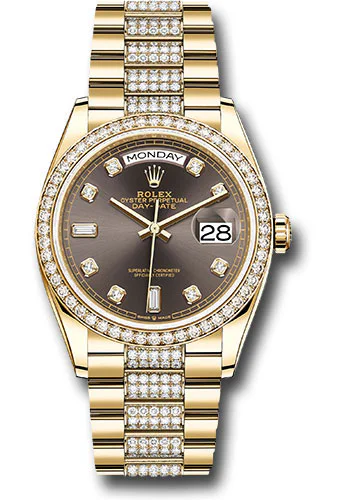 Rolex Day-Date 36 36mm Diamond President Bracelet